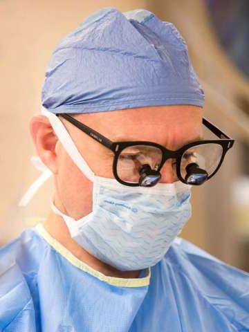 Dr. Mark Litwin UCLA Urology performing surgery