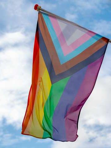 Flag for Transgender, LGBTQ+ and Diversity